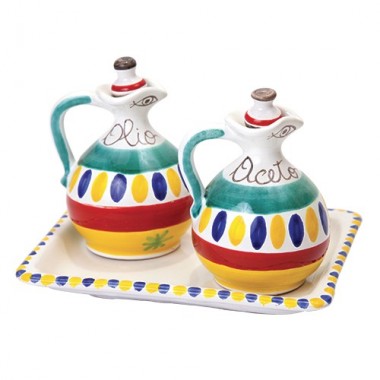 Oil and Vinegar Set Lipari Oil and Vinegar Set Lipari